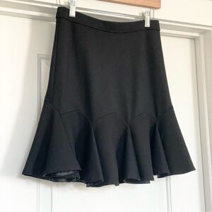 Vince Camuto Black Fluted Fit & Flare Skirt - 2P
